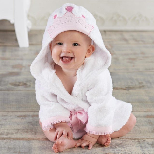Animal Hooded Cotton Baby Bathrobe