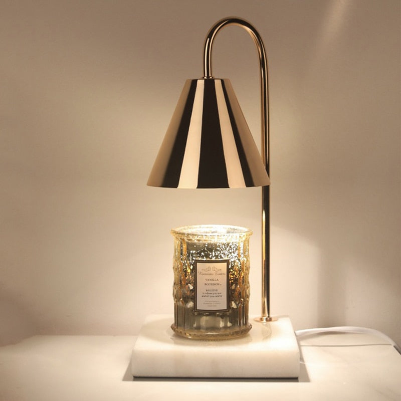 Vintage Candle Warmer Lamp For Cozy Ambiance