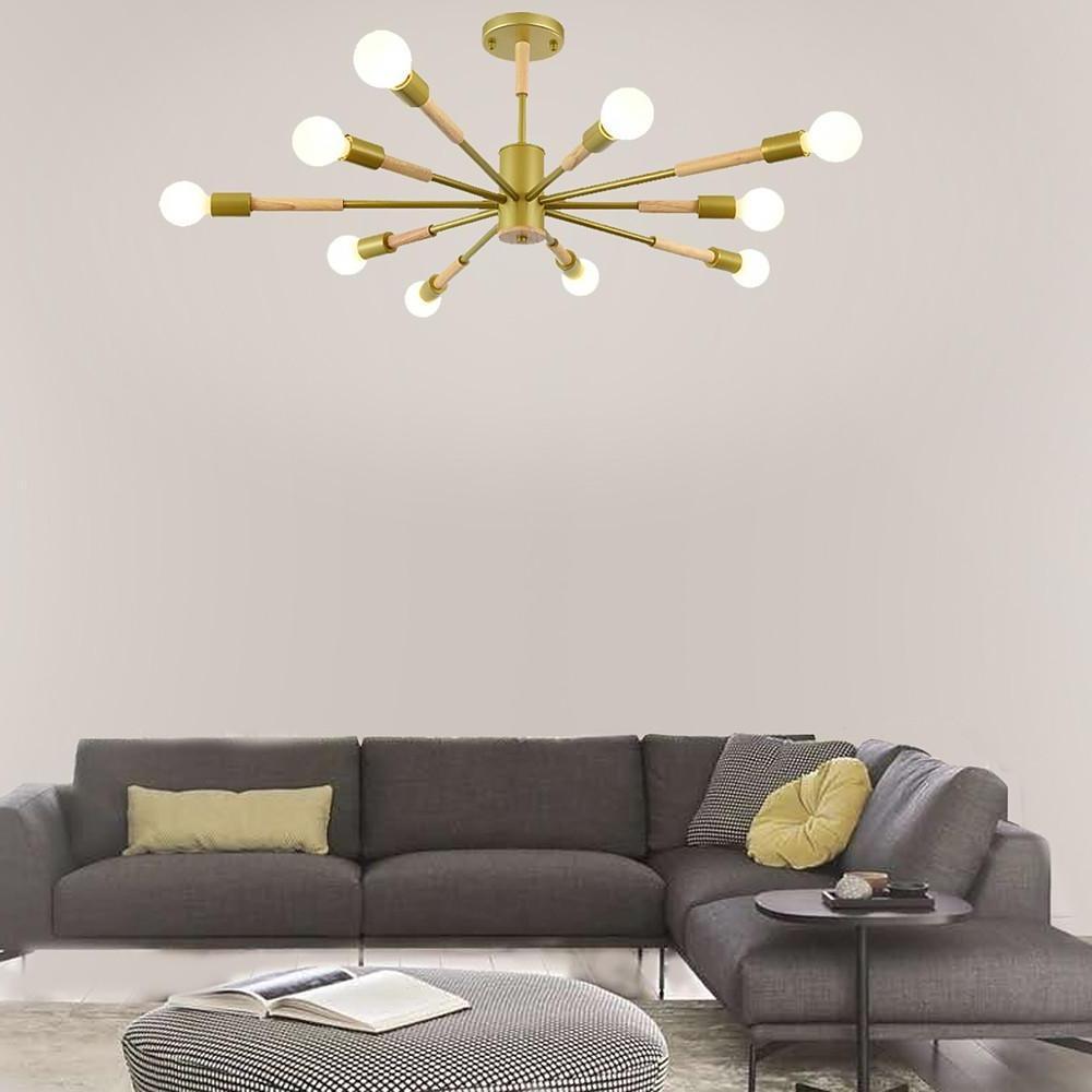 Nordic LED Chandelier With Sculptural Glow