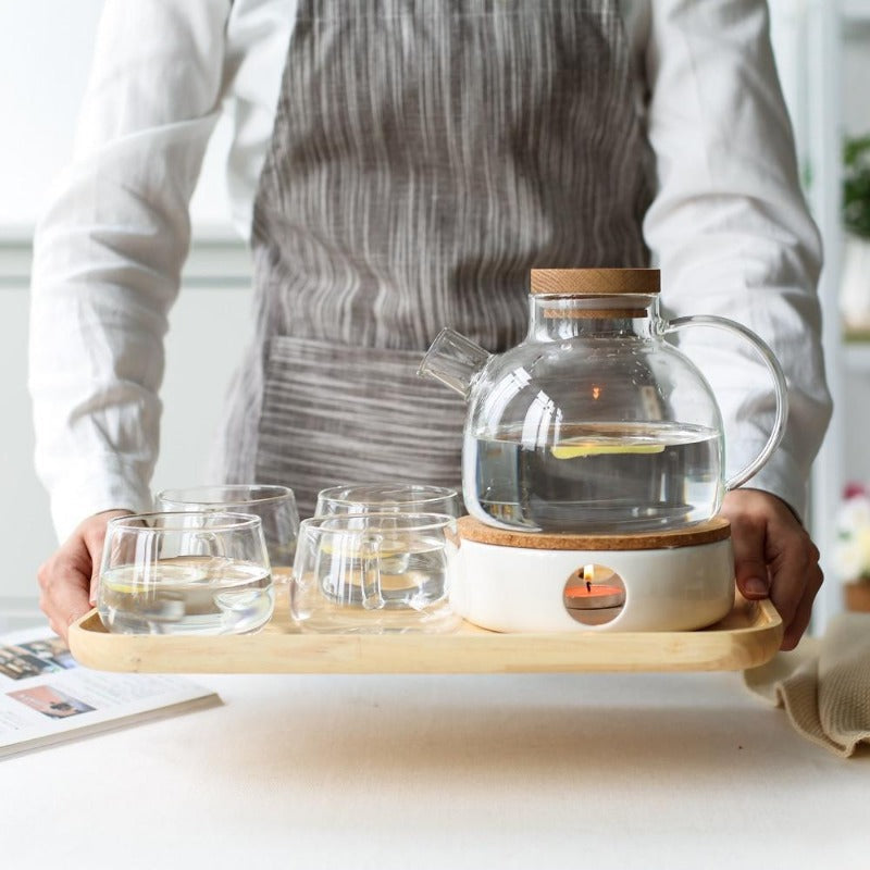 Scandinavian Glass Vase For Serene Spaces