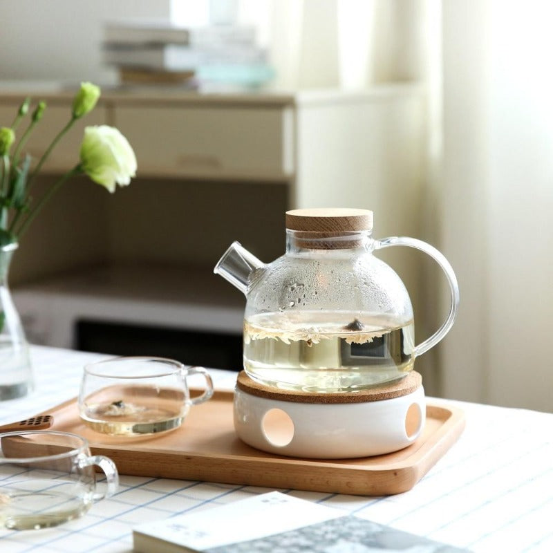Scandinavian Glass Vase For Serene Spaces