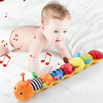 Sensory Plush Caterpillar Baby Toy