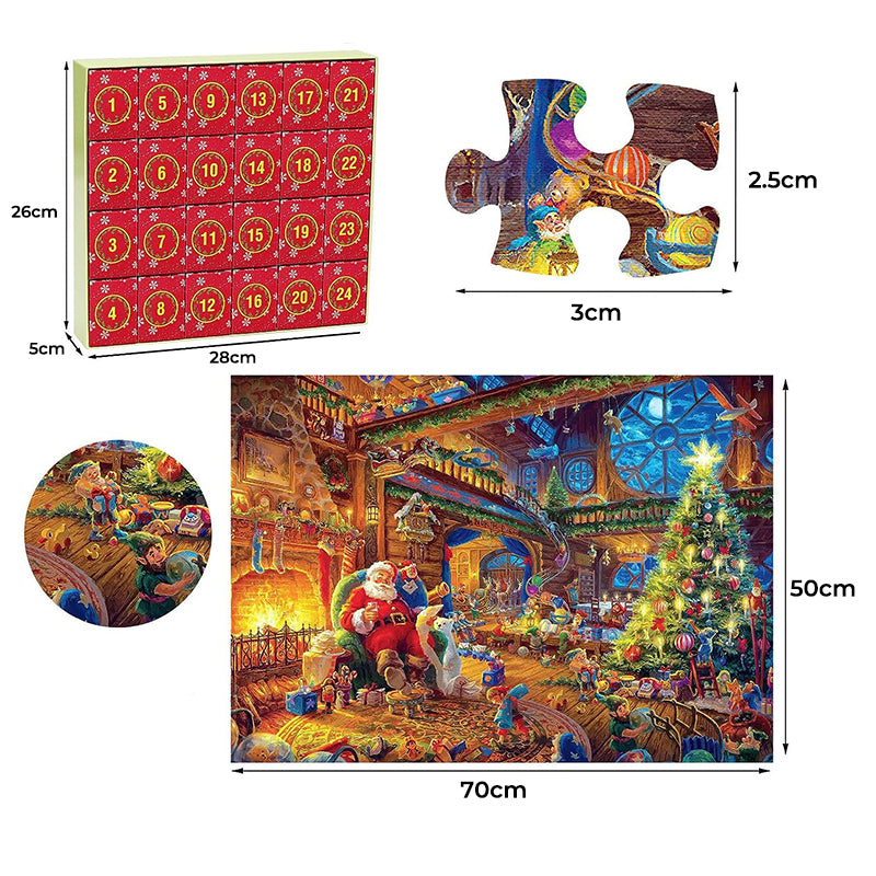 Nativity Puzzle Advent Calendar For Festive Wonder