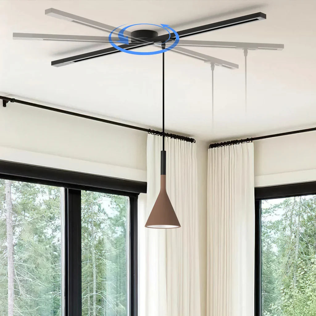 Rotatable Pendant Light Track – Flexible Placement