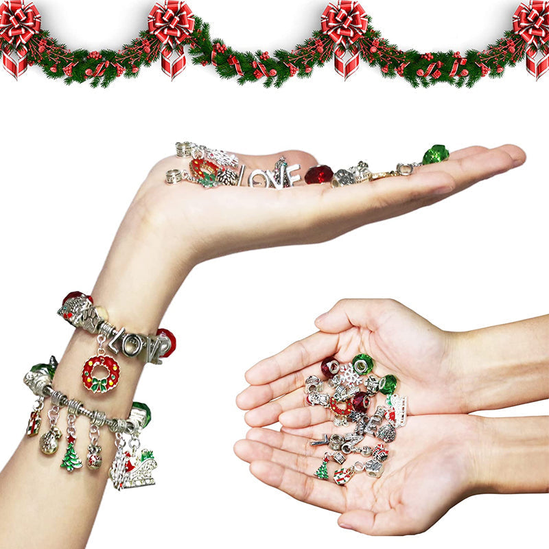 DIY-Adventskalender-Armband-Set für festlichen Charme