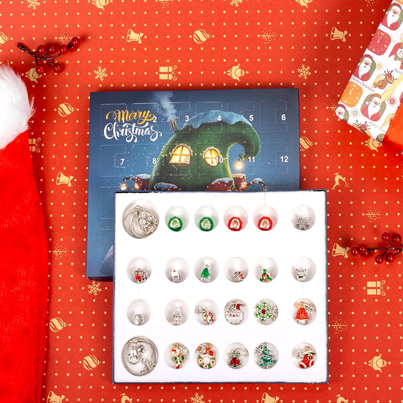DIY-Adventskalender-Armband-Set für festlichen Charme