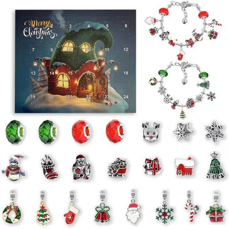 DIY-Adventskalender-Armband-Set für festlichen Charme