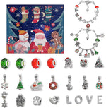 Calendario dell'Avvento Fai-da-Te per Creare Braccialetti Festivi