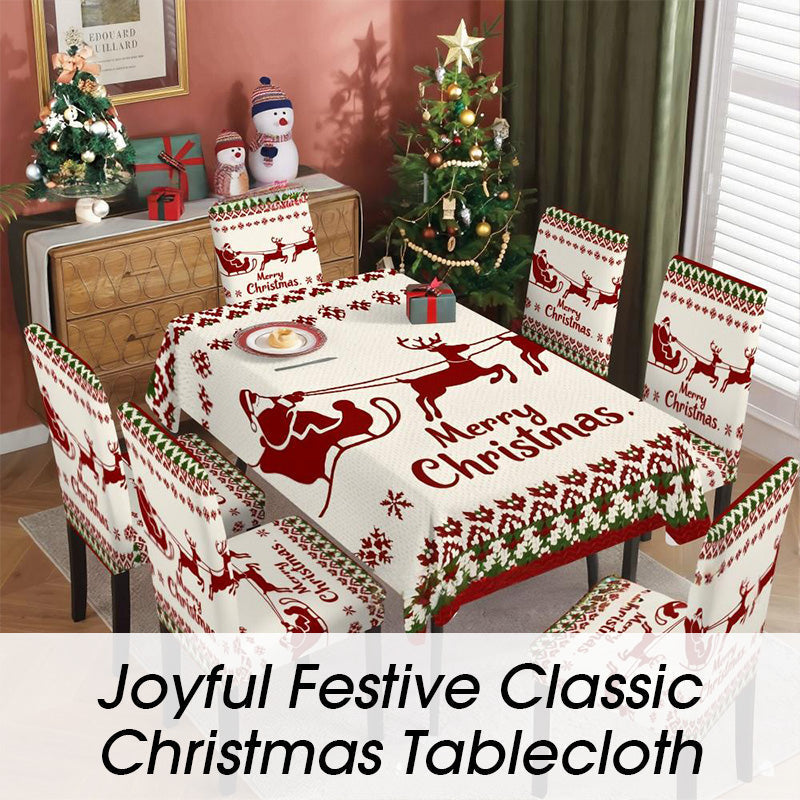 Christmas Tablecloth For Festive Table Character