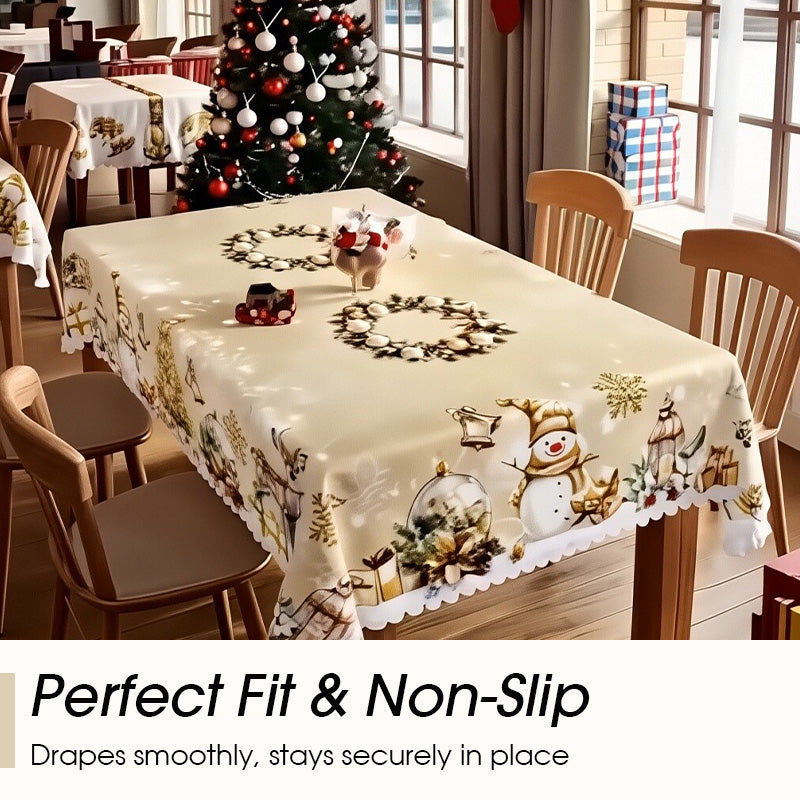 Christmas Tablecloth For Festive Table Character
