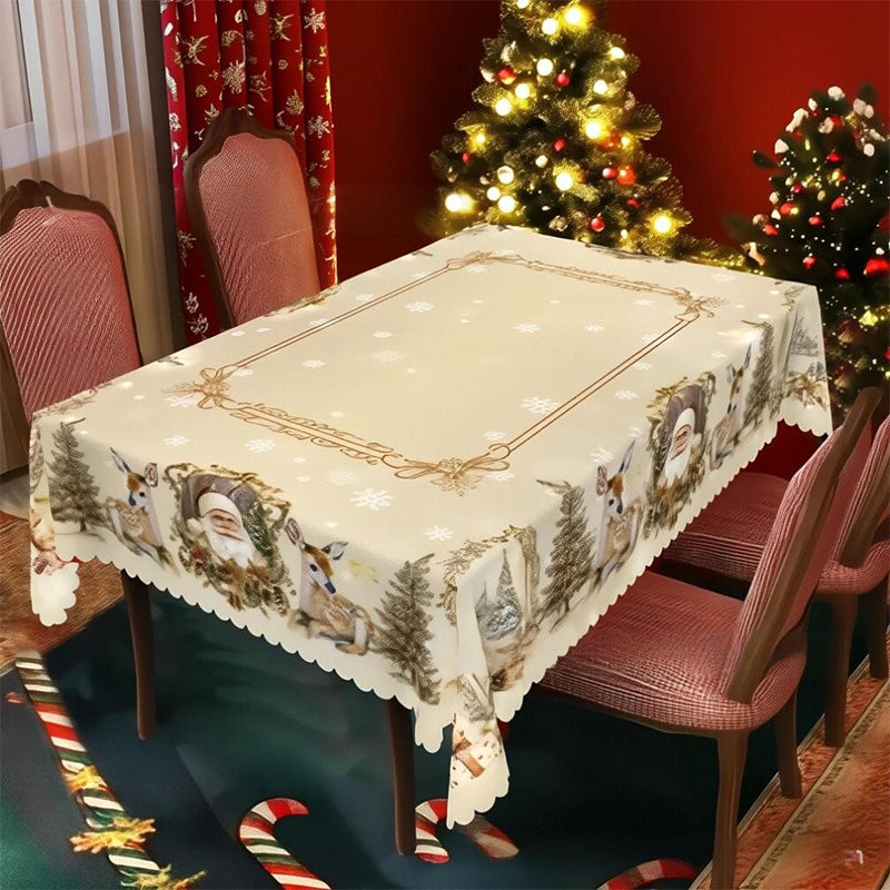 Christmas Tablecloth For Festive Table Character