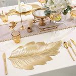 3D Gold Foil Placemats For Striking Tables