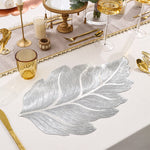 3D Gold Foil Placemats For Striking Tables