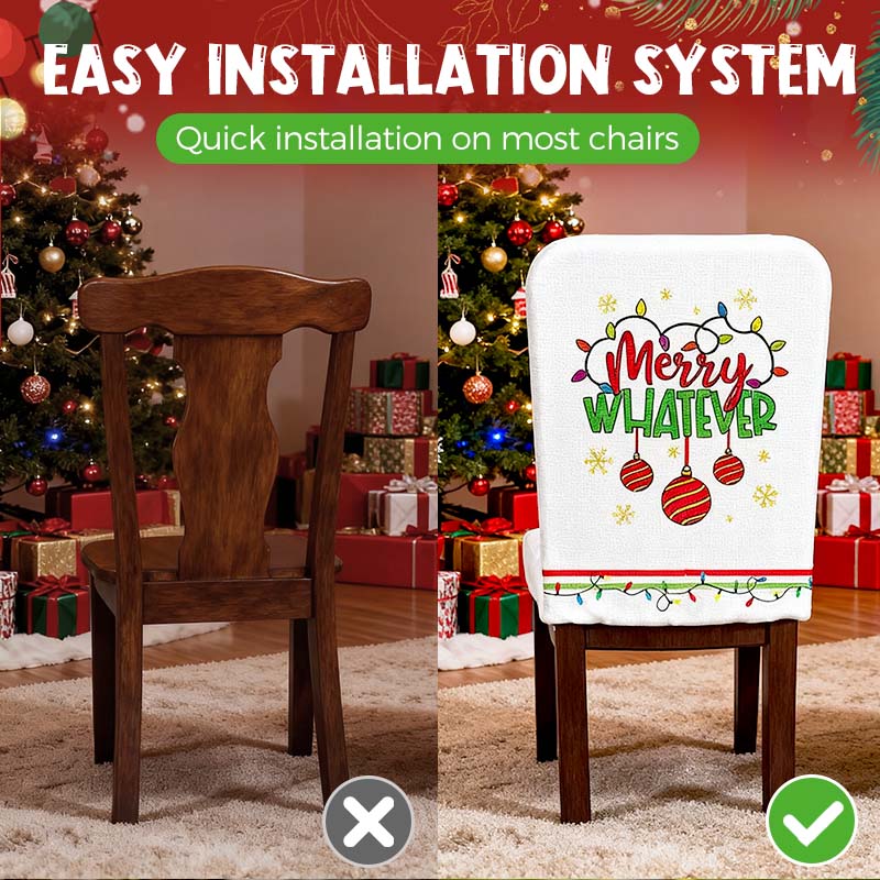 Christmas Chair Covers For Festive Dining