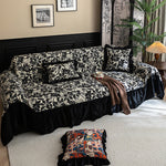 Floral Sofa Cover For Instant Character