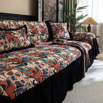 Floral Sofa Cover For Instant Character