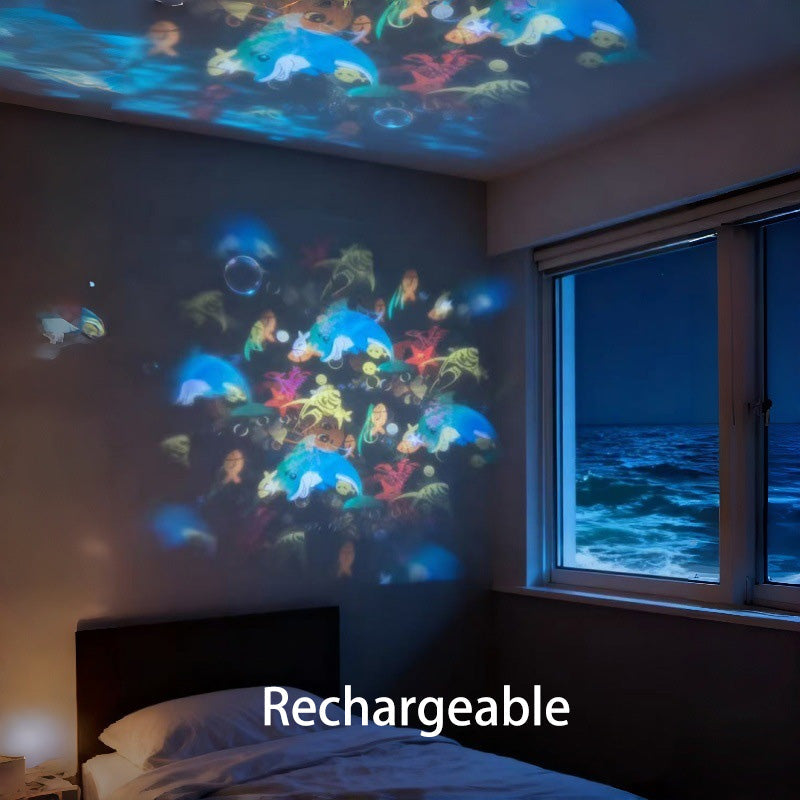 Vodlans™ Dynamic Rotating LED Projector Light