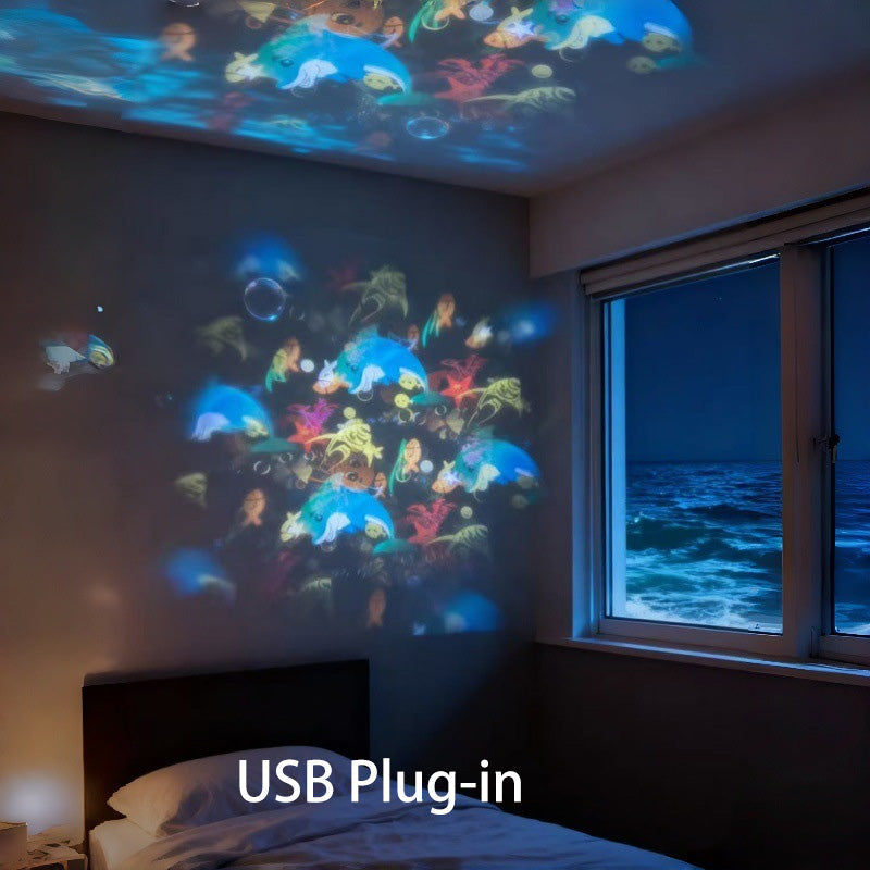 Vodlans™ Dynamic Rotating LED Projector Light