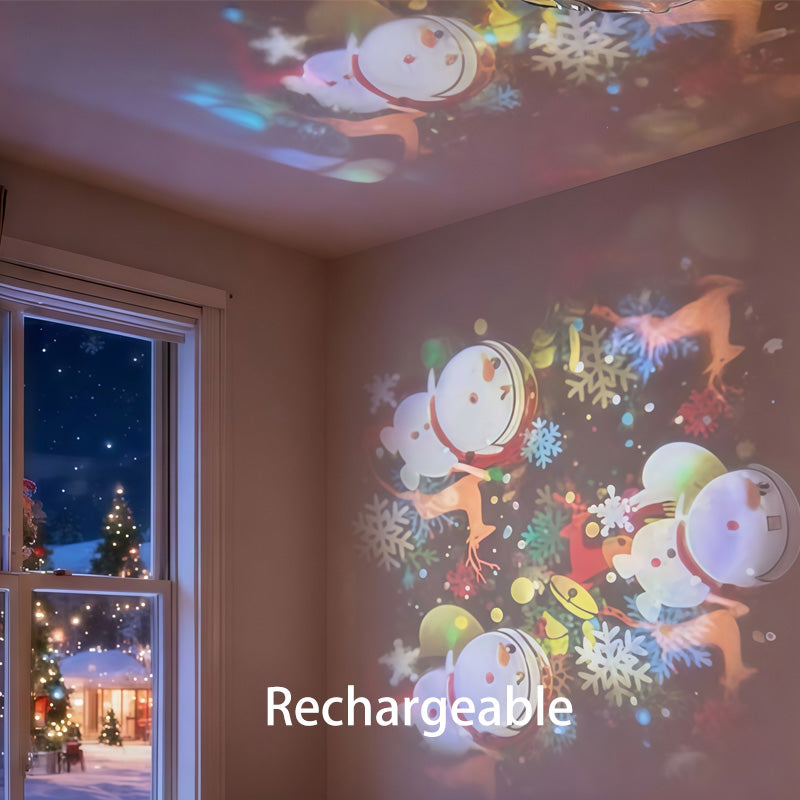 Vodlans™ Dynamic Rotating LED Projector Light