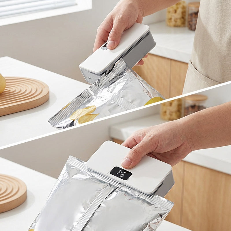 Mini Bag Sealer for Fresher Pantry Storage