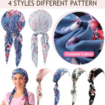 Turbante Floreale Preannodato per uno Stile Senza Sforzo