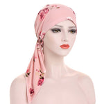 Turbante Floreale Preannodato per uno Stile Senza Sforzo