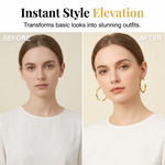 Diamond-Cut Hoop Earrings for Everyday Glow