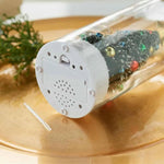 Recordable Message Bottle Storage Ornament For Holiday Memories