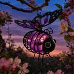Solar Hanging Bee Lamp With Garden Glow