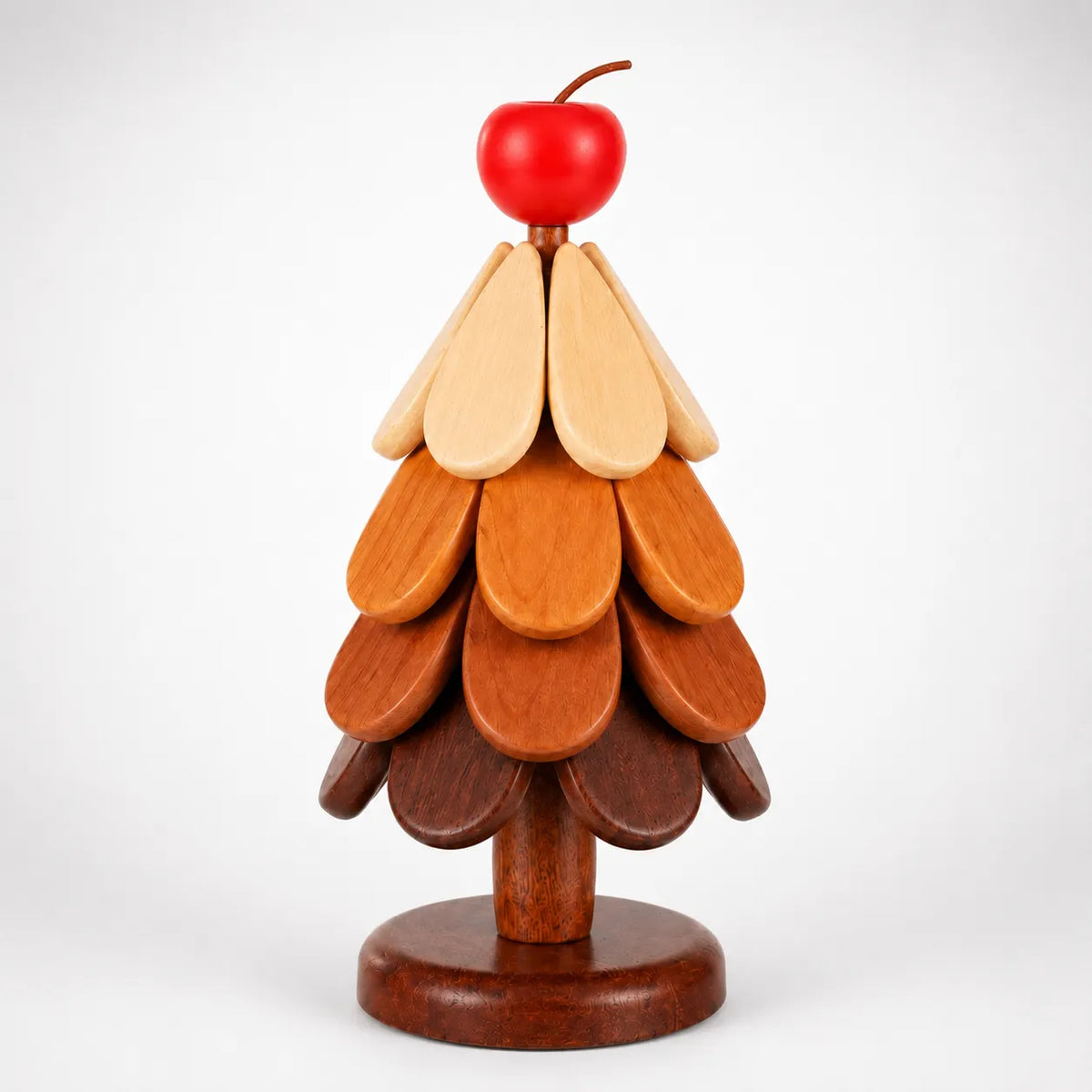 Wooden Christmas Tree Table Trivets For Holiday Character