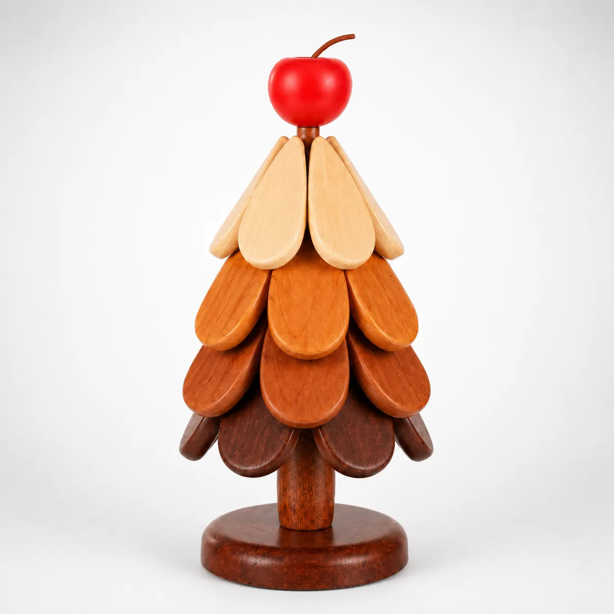 Wooden Christmas Tree Table Trivets For Holiday Character