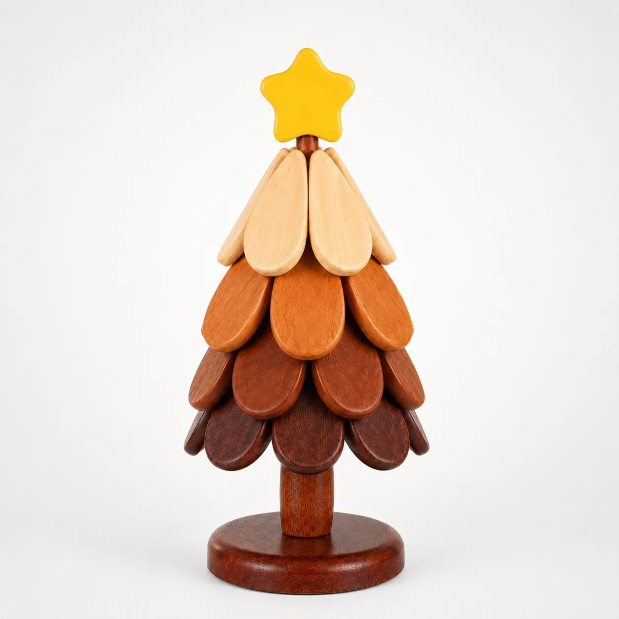Wooden Christmas Tree Table Trivets For Holiday Character