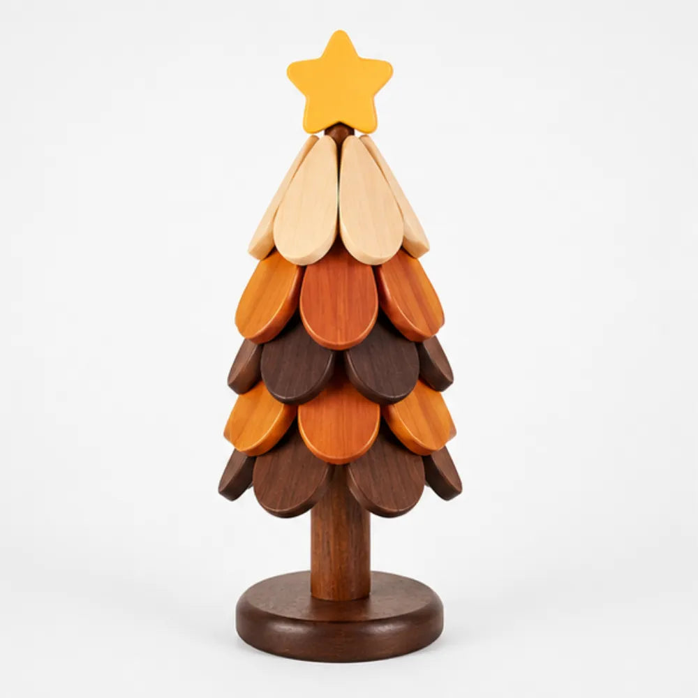 Wooden Christmas Tree Table Trivets For Holiday Character