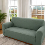 Jacquard Sofa Cover With Sculpted Texture