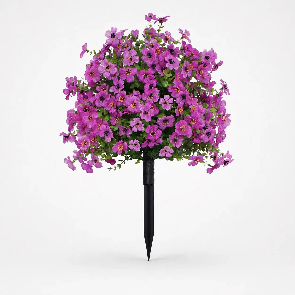 Vaso con Fiori Artificiali per Colori da Giardino tutto l'Anno