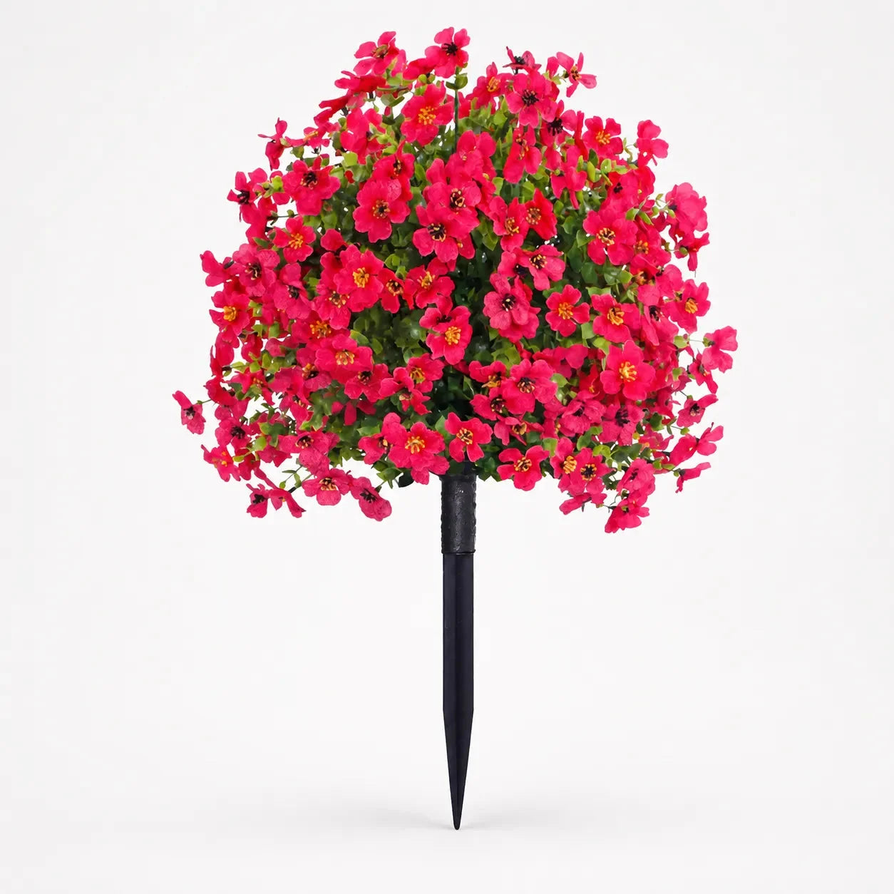 Vaso con Fiori Artificiali per Colori da Giardino tutto l'Anno