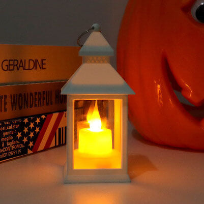 Flame Lantern String Lights For Haunted Ambience